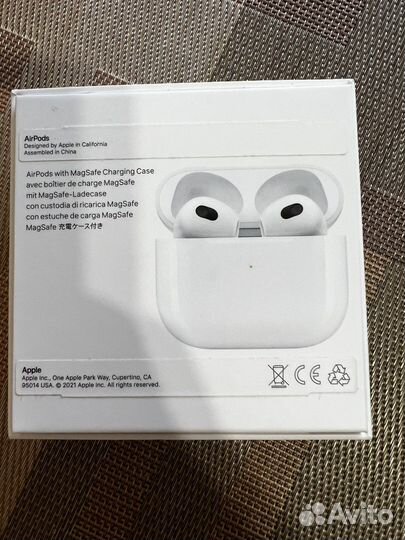 Коробка от Airpods 3