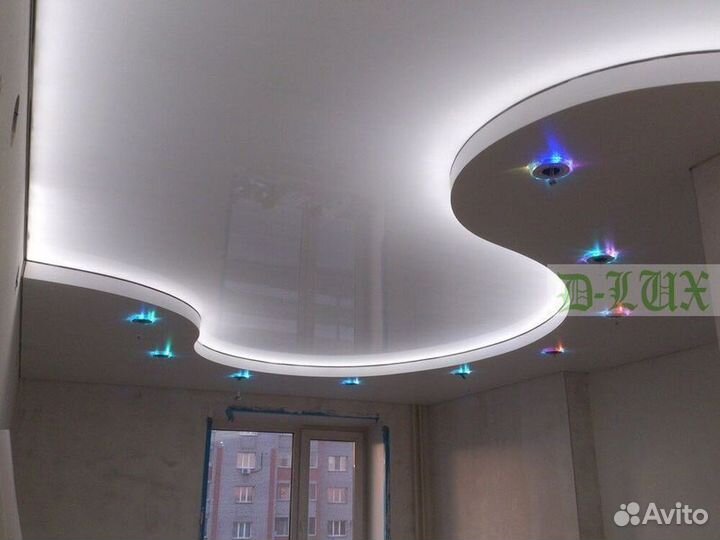 Потолки с имитацией дерева