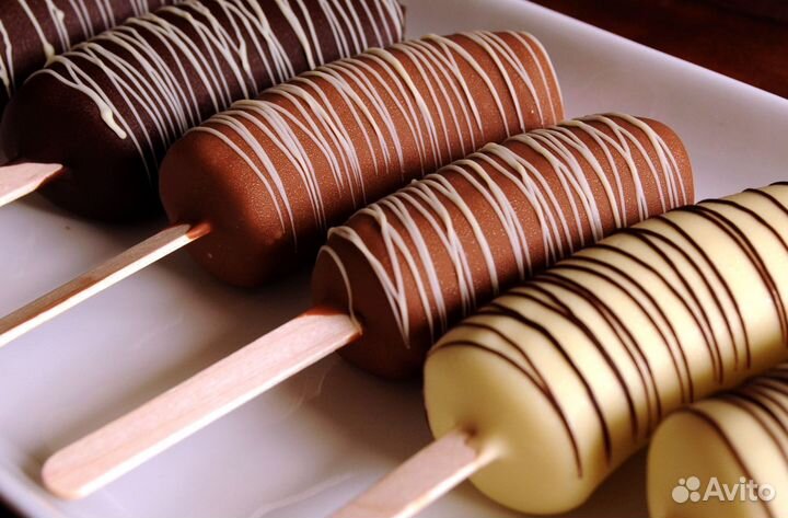 Бананы в молочном бельгийском шоколаде