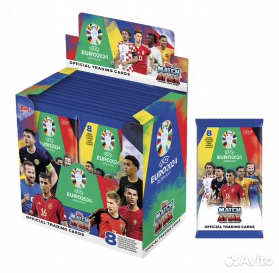 Topps Uefa Euro 2024 Чемпионат Европы