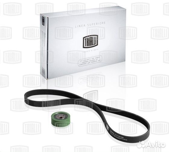 Ремень генератора + ролик /2170 Приора/ 6PK1125 с