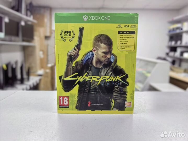 Диск xbox One Cyberpunk 2077 (rus)