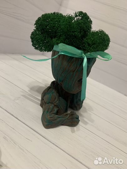 Малыш Грут со мхом