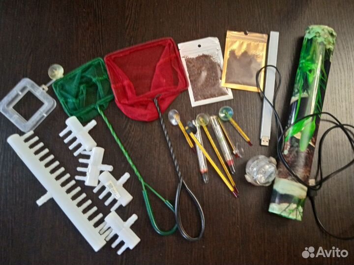 Аквариум 10 л, оборудование