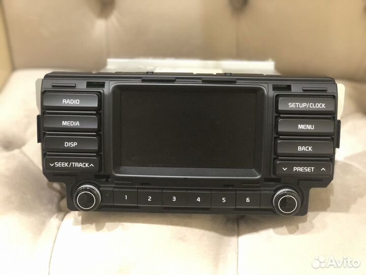 Штатное головное устройство Киа Рио 4