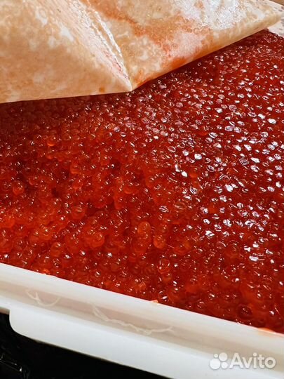 Красная икра кижуч заморозка