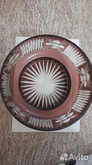 Вазы цветное стекло ссср, Чехия