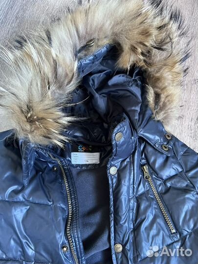 Пуховик для мальчика 134 futurino