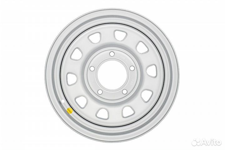 OFF-road Wheels диск нива стальной серебристый 5x1