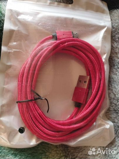 Micro USB 2 метра, магнит