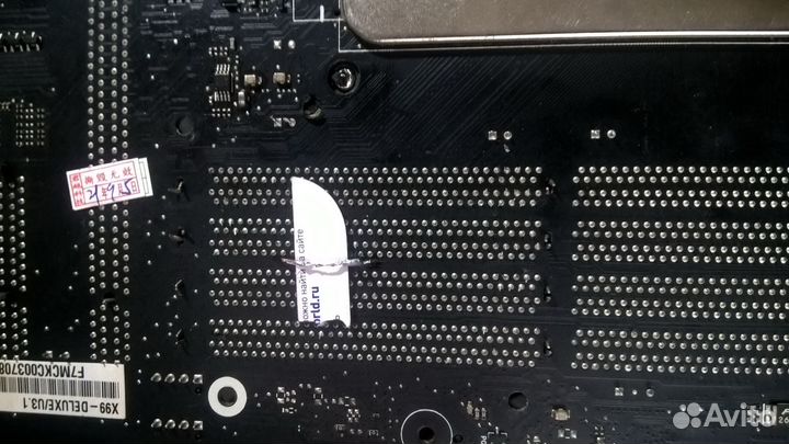 Материнская плата asus X99-Deluxe