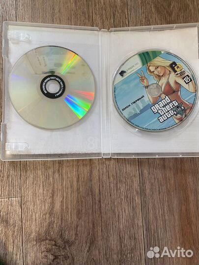 Диски на xbox 360 gta 5