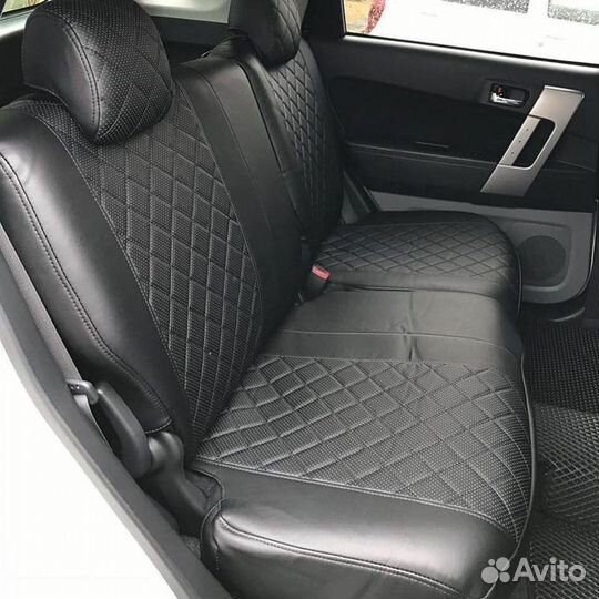 Чехлы Daihatsu BE-GO 1 (ромб)