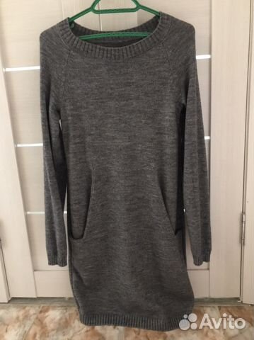 Вязаное платье