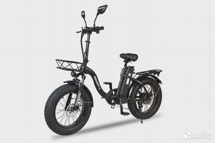 Электровелосипед Minako F11 Black NEW