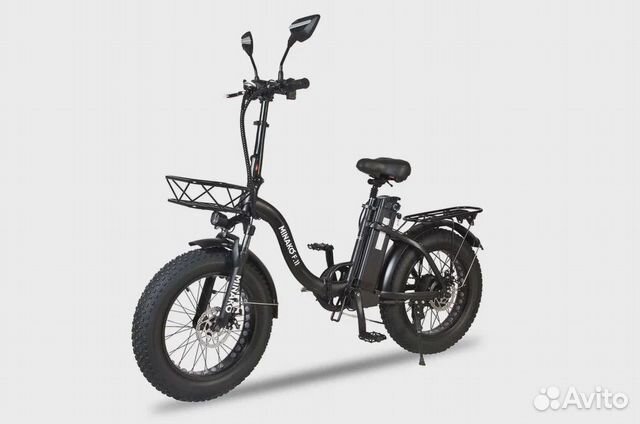 Электровелосипед Minako F11 Black NEW