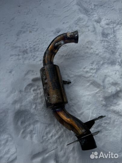 Прямоточный глушитель mbrp для summit g4