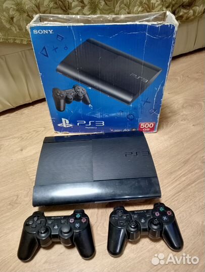 Sony PS3 super slim прошитая