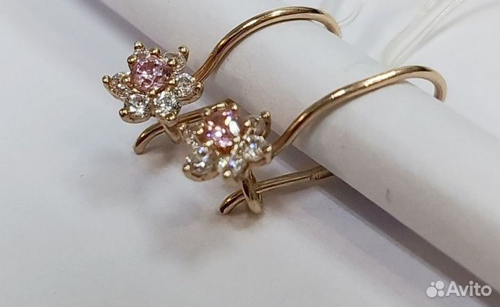 Серьги золото 585 (рассрочка/трейд-ин)