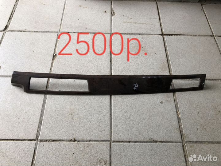 Накладка консоли АКПП BMW 5 E60 рестайлинг