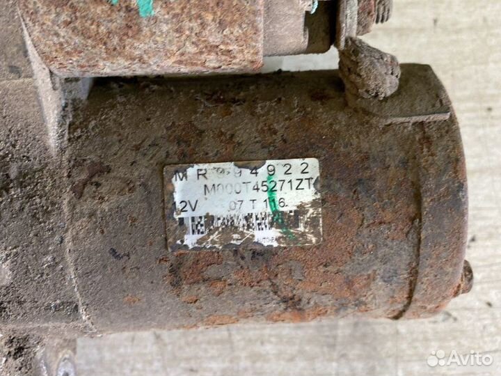 Стартер Mitsubishi Lancer 10 2007—2017