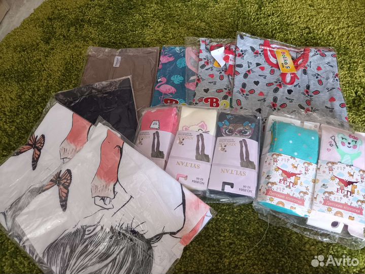 Вещи на девочку пакетом