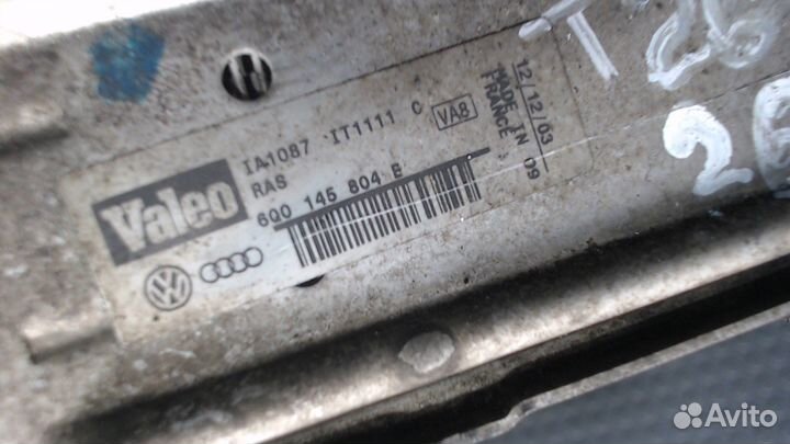 Радиатор интеркулера Seat Ibiza 3, 2004