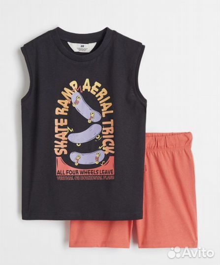 Костюм футболка и шорты на мальчика H&M