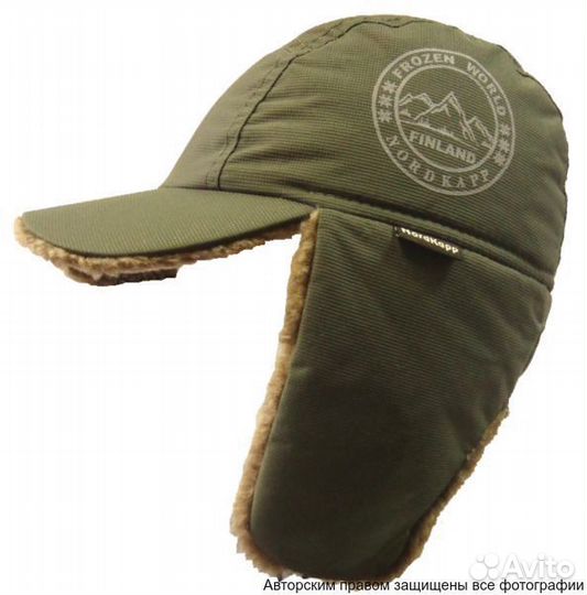 Кепка-ушанка NordKapp Frozen World хаки