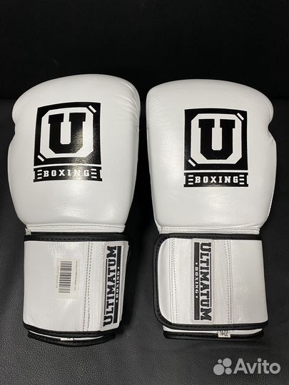 Ultimatum кожаные Боксерские перчатки