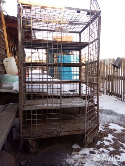 Тележка складная на колесах