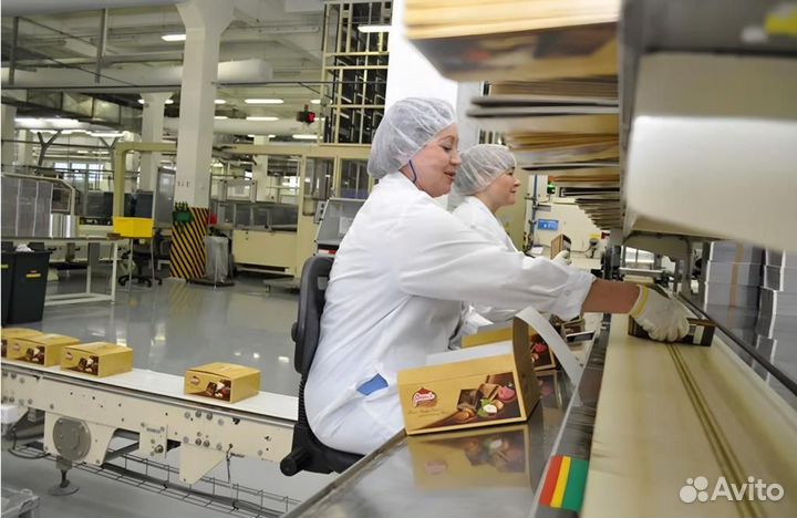 Упаковщик шоколадных батончиков - Вахта в Москве