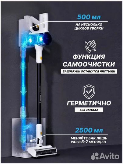 Новые Xiaomi Lydsto с Базой Vacuum Cleaner пылесос