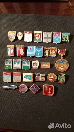 Значки города СССР