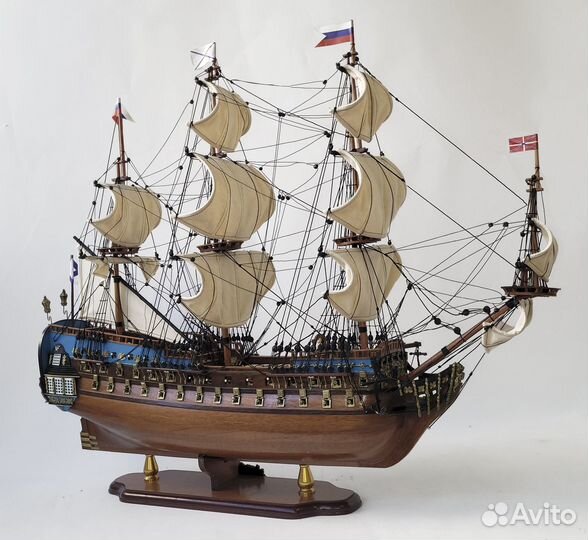 Модель парусного корабля парусник 