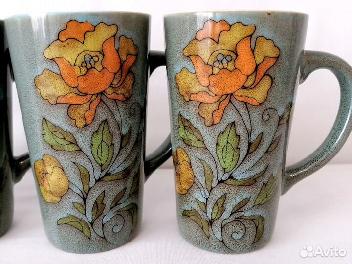 Кружки/бокалы керамические. Большие и красивые