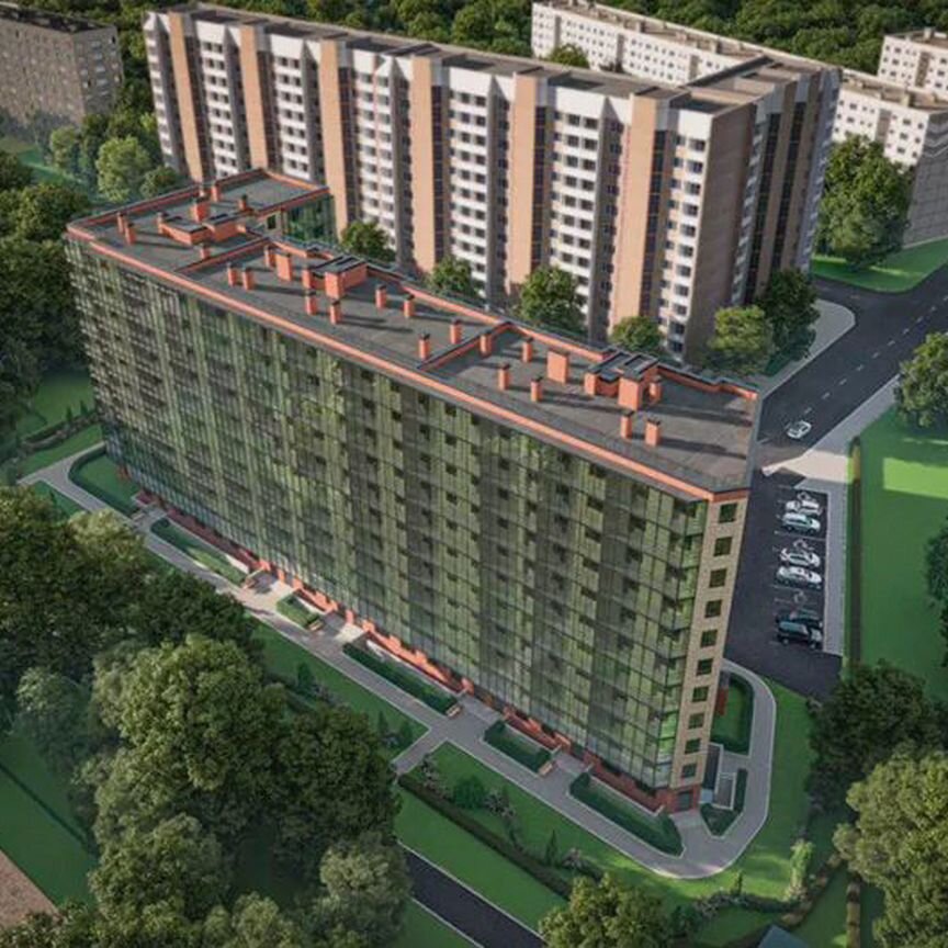 1-к. квартира, 36,7 м², 2/11 эт.