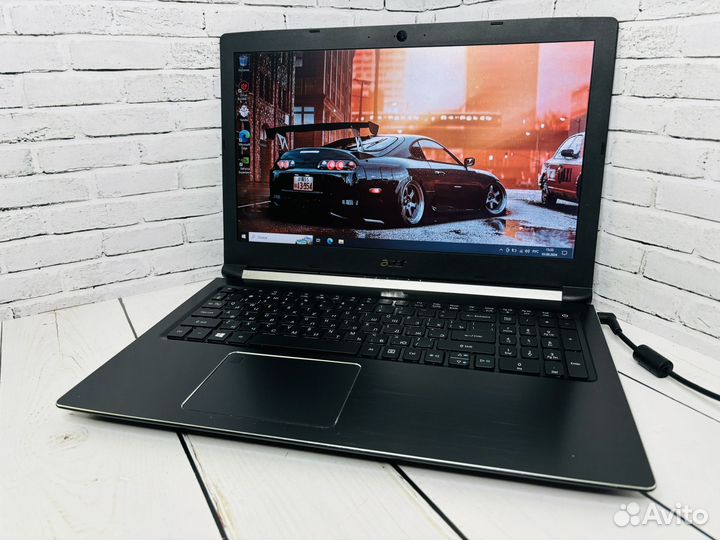 Игровой Acer 7 A715 на i5-7300HQ/ RAM 12/ SSD+HDD