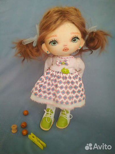 Интерьерная кукла ручной работы