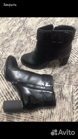 Ботильоны зимние новые