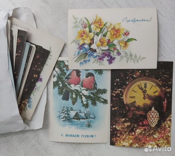 Открытки советские СССР почтовые карточки