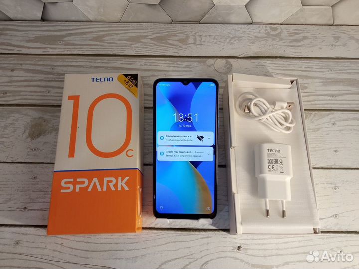 TECNO Spark 10c, 4/64 ГБ