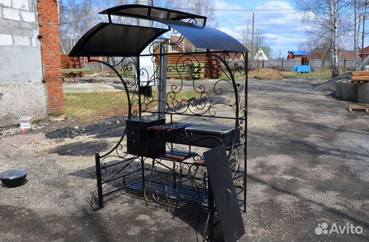 Мангал кованый