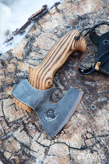 Топор ручной работы 37: углерод+хвг