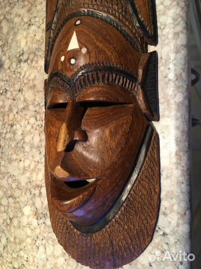 Оригинал ритуальная маска племени Maasai - Африка