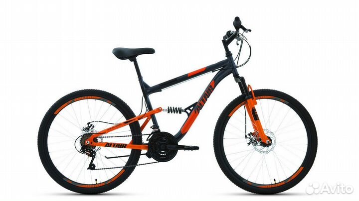 Велосипед горный двухподвес Altair MTB FS 2.0 D d