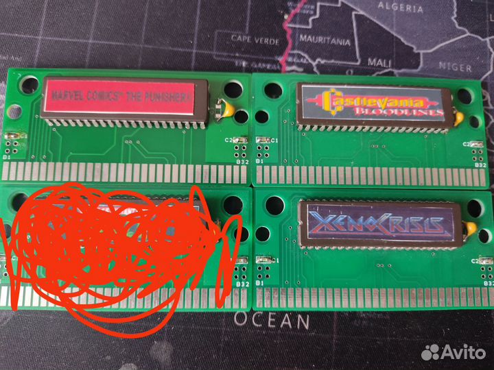 Sega платки с играми