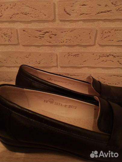 Туфли женские 37 размер натуральная кожа
