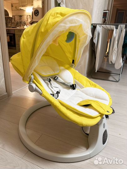 Электронные качели - шезлонг для младенцев