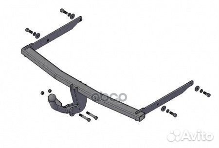 Фаркоп трейлер Ford Focus III HB 2011- 6014 тре